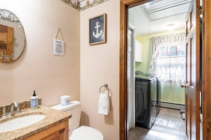 Yarmouth Cape Cod vacation rental - Half bath and laundry room