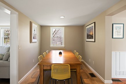 Yarmouth Port Cape Cod vacation rental - Dining Room seats 8 with extra leaves to expand the table.