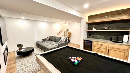 Dennis Cape Cod vacation rental - Living Room -Play room (Basement)