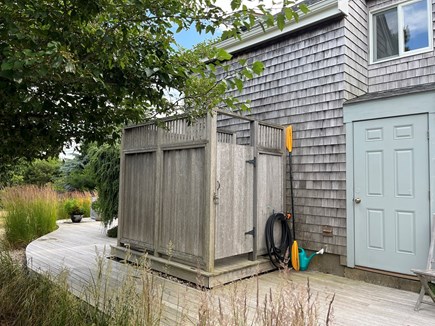 Truro, Cobb Farm Cape Cod vacation rental - Spacious outdoor shower/changing area