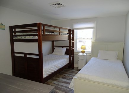 West Dennis Cape Cod vacation rental - Bunk bed room, sleeps 3
