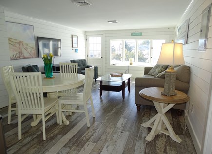 West Dennis Cape Cod vacation rental - Dining area opens to living room
