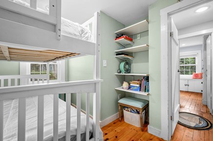 Chatham Cape Cod vacation rental - Second bedroom with full over full bunk beds