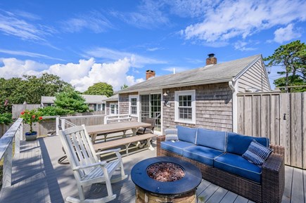 Chatham Cape Cod vacation rental - Gas outdoor fire pit with comfortable seating