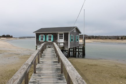 North Falmouth Cape Cod vacation rental - Private boathouse and dock