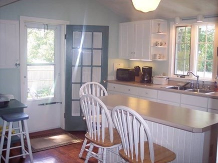 Falmouth, Megansett Cape Cod vacation rental - Kitchen with access to fenced in back yard