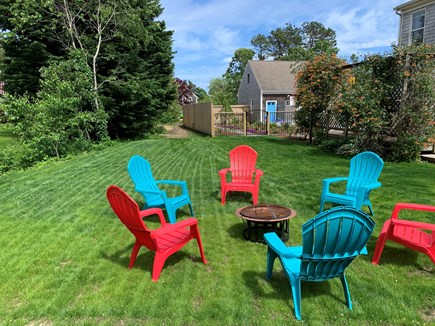 Eastham Cape Cod vacation rental - Firepit and big yard for games