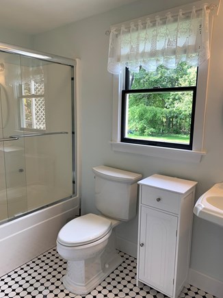 Eastham Cape Cod vacation rental - Downstairs full bath with tub/shower