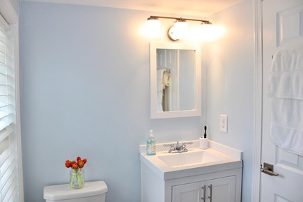 Chatham Cape Cod vacation rental - Bathroom with shower and tub