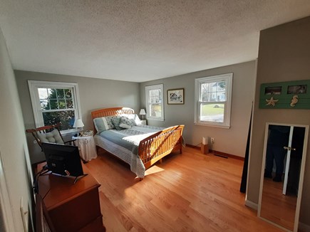 North Falmouth Cape Cod vacation rental - Master bedroom with half bath