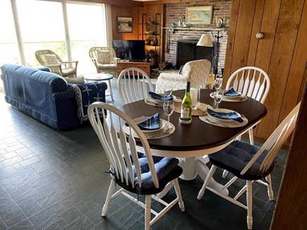 Eastham Cape Cod vacation rental - Dining Area to Living Room Area