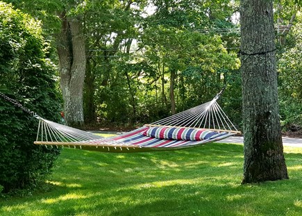 Hyannis Cape Cod vacation rental - Enjoy the hammock.