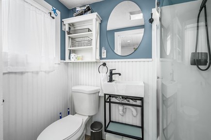 Dennis Port Cape Cod vacation rental - Full bath with stand up shower