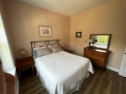 Cataumet Cape Cod vacation rental - The bedroom is bright and cheery, with plenty of storage space.