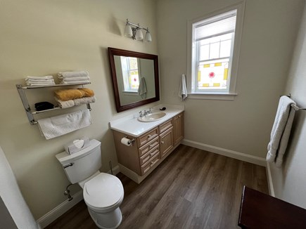 Cataumet Cape Cod vacation rental - Large bathroom and shower with needed amenities!