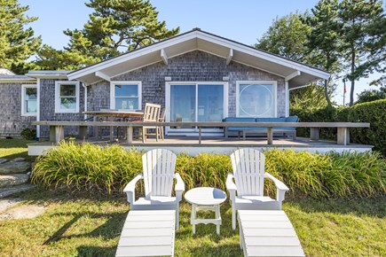 Woods Hole, Falmouth Cape Cod vacation rental - Enjoy your morning coffee watching the boats go by!