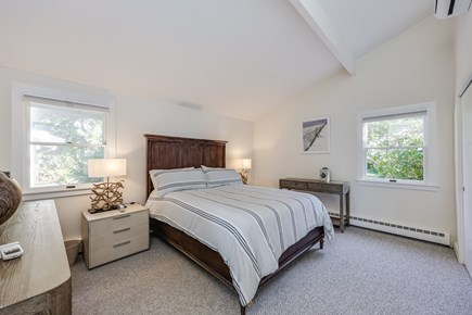 Woods Hole, Falmouth Cape Cod vacation rental - Primary bedroom with closets and room for a portable crib!
