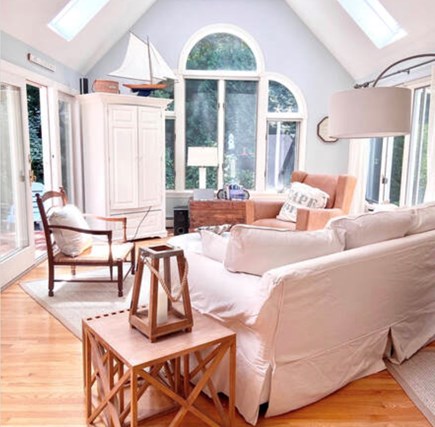 Yarmouth Cape Cod vacation rental - The great room has incredible light rain or shine.