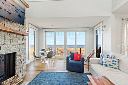 Eastham Cape Cod vacation rental - Comfortable seating with a coastal flare