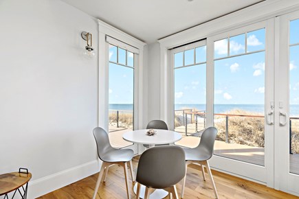 Eastham Cape Cod vacation rental - Additional seating with sweeping views of Cape Cod Bay