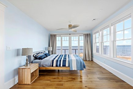 Eastham Cape Cod vacation rental - Spacious second floor bedroom with a king bed