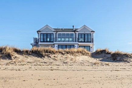 Eastham Cape Cod vacation rental - A wall of windows overlook the ocean in this brand new home