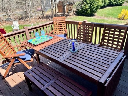 South Dennis Cape Cod vacation rental - Deck