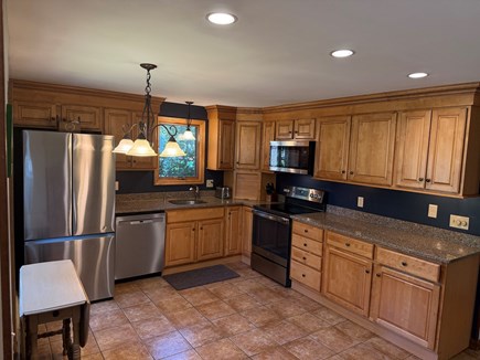 South Dennis Cape Cod vacation rental - Large Updated Kitchen - Stainless Steel Appliances and Granite