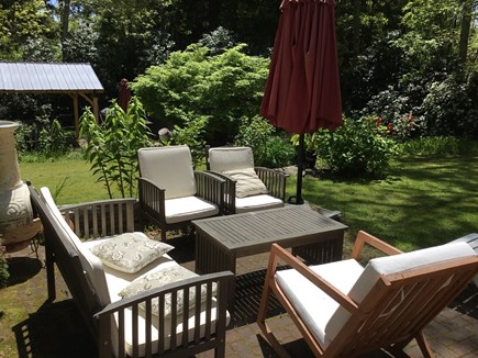 West Falmouth Cape Cod vacation rental - Upper patio