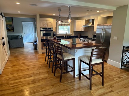 Osterville Cape Cod vacation rental - Kitchen with view into Living Room