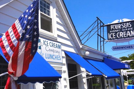 Centerville Cape Cod vacation rental - Explore the award-winning Four Seas Ice Cream shop.
