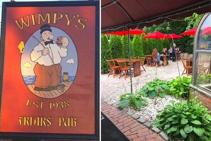 Centerville Cape Cod vacation rental - Dine inside or outside at Wimpy's.