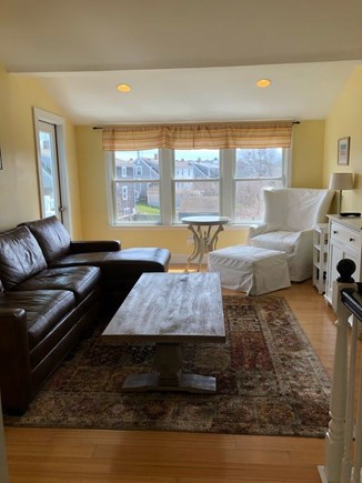 Hyannis Cape Cod vacation rental - Second floor landing area - another den with TV and video games.