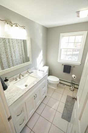 Sandwich Cape Cod vacation rental - Upstairs bathroom with tub