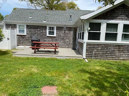 Falmouth Cape Cod vacation rental - Fully fenced back yard.
