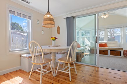Falmouth Cape Cod vacation rental - Dining Nook overlooking the sunroom