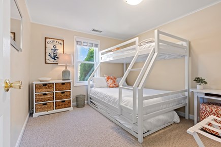 Falmouth Cape Cod vacation rental - Twin over Double bunk with trundle underneath