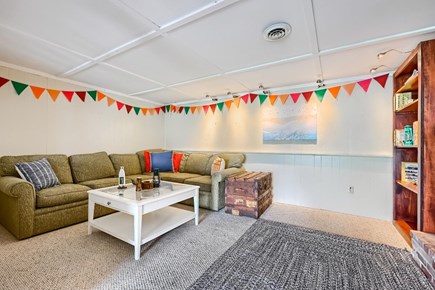 Harwich Cape Cod vacation rental - Downstairs living area, great for hanging out!