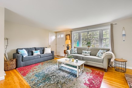 Harwich Cape Cod vacation rental - Light-filled, open concept first floor living room.