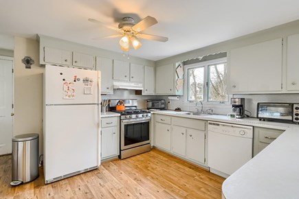 Harwich Cape Cod vacation rental - Spacious kitchen that opens into the dining room