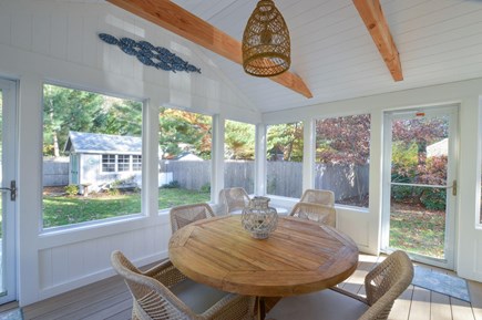 East Falmouth Cape Cod vacation rental - Screen-in porch