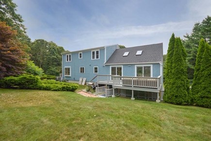 East Falmouth Cape Cod vacation rental - Back of house w/ deck