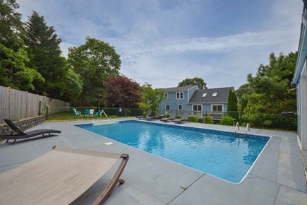 East Falmouth Cape Cod vacation rental - Heated pool in backyard