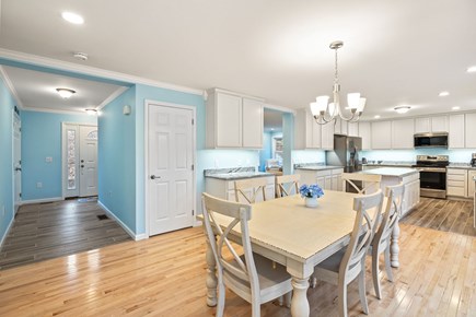 Brewster Cape Cod vacation rental - Look toward kitchen from dining area
