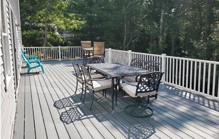 Brewster Cape Cod vacation rental - Gorgeous expansive outdoor deck