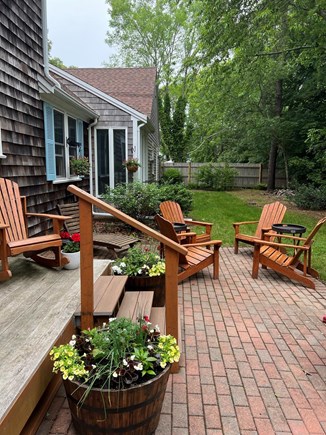 Centerville Cape Cod vacation rental - A shot of the backyard...