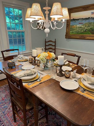 Centerville Cape Cod vacation rental - Partial view of the dining room...