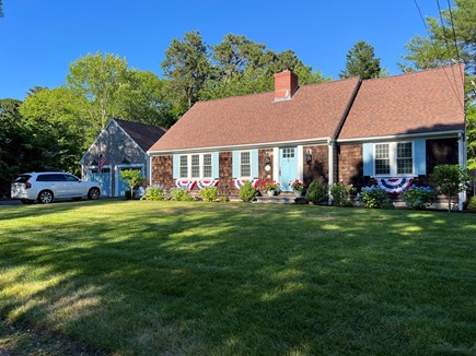 Centerville Cape Cod vacation rental - Another view from the street... all decked out for the 4th!