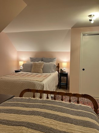 Centerville Cape Cod vacation rental - Upstairs bedroom with the queen and two twins...