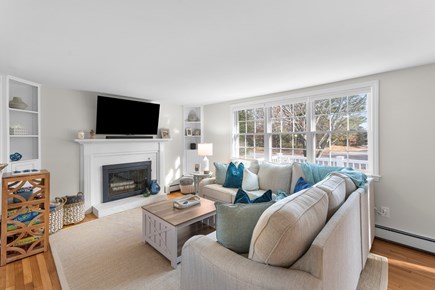 West Yarmouth Cape Cod vacation rental - Family room with 55